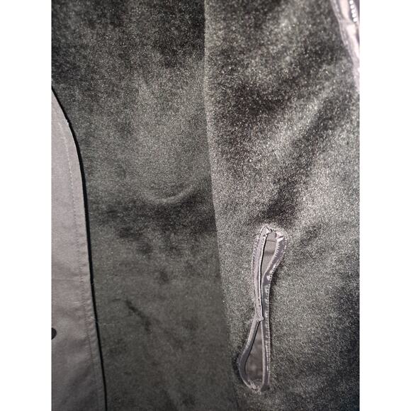 Men's Black 80's Acrylic Back Slit Removable‎ Liners All Weather Coat Size 40R - Picture 6 of 9